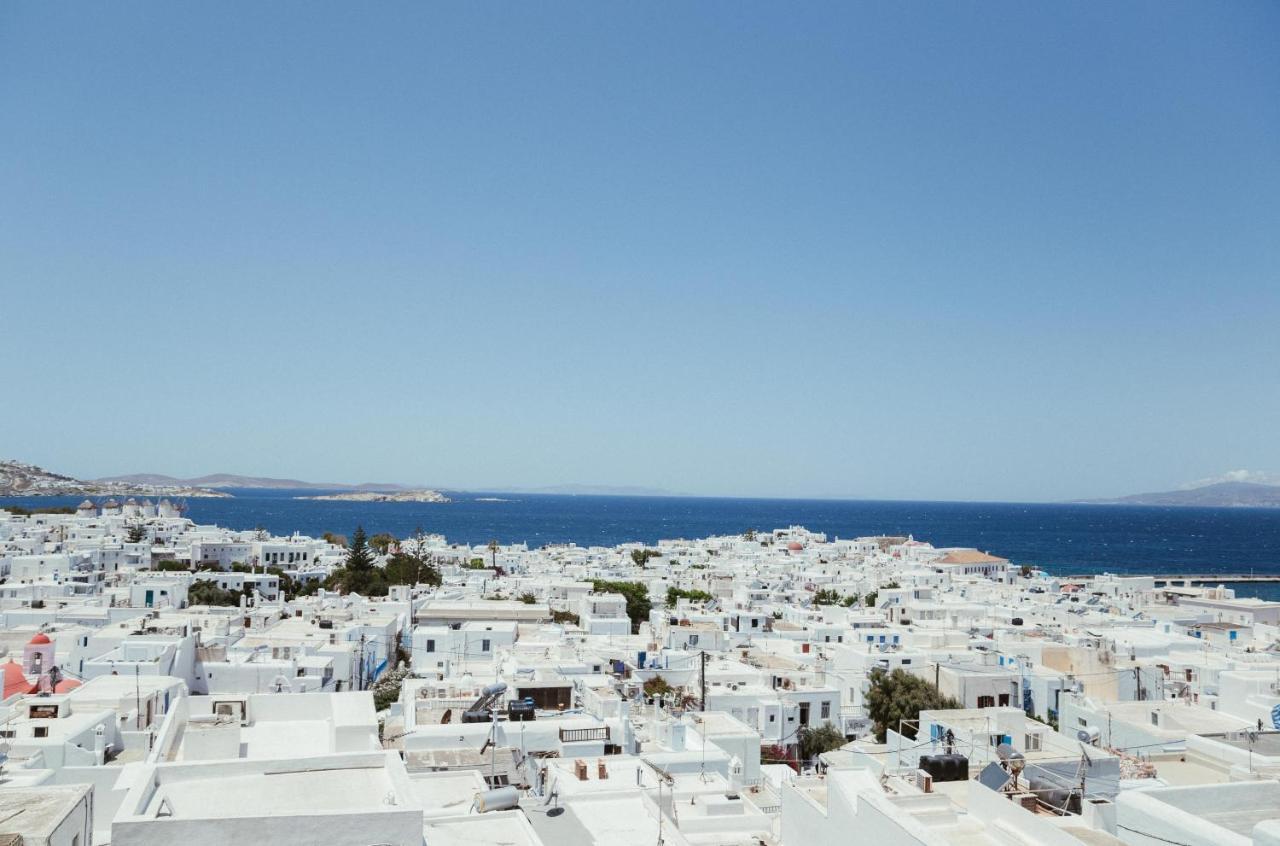 Central Local Living In Mykonos, Main Town Apartamento Mykonos Town Exterior foto